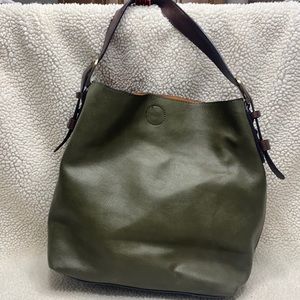 Womens leather shoulder bag